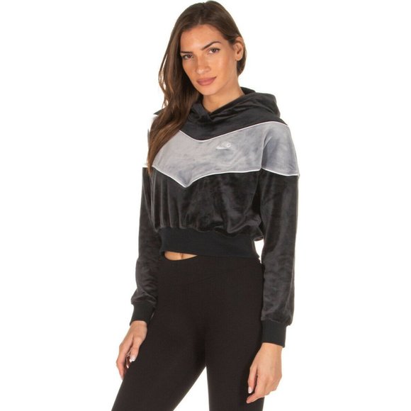 nike heritage velour hoodie